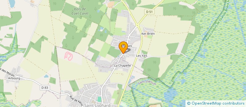 localisation de l'entreprise LE THIEC IMMO à HERBIGNAC