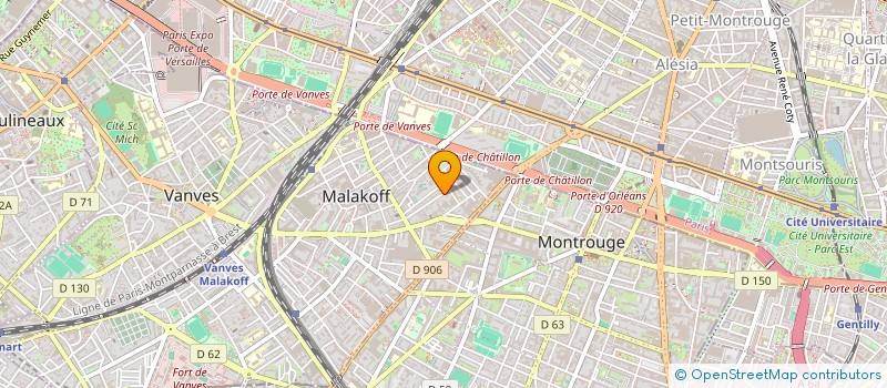 localisation de l'entreprise LE THINK TANK TELESANTE & NUMERIQUE EN SANTE  MALAKOFF