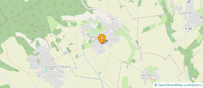 localisation de l'entreprise LE THOMASSIN  GUIVRY