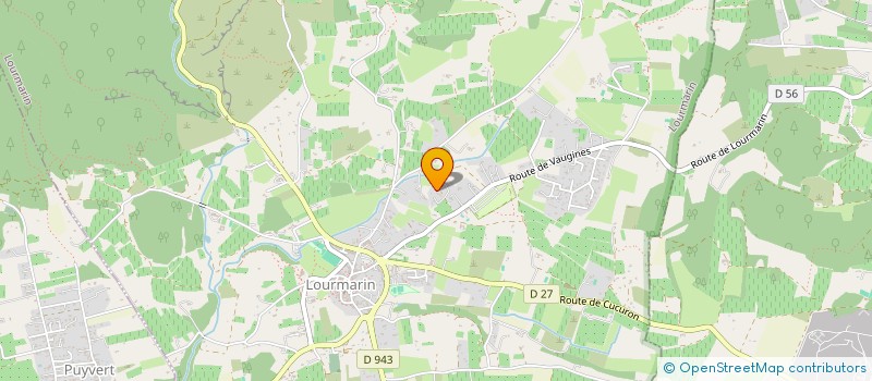 localisation de l'entreprise LE THOR  CADENET