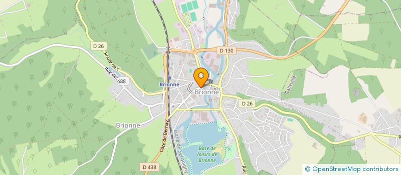 localisation de l'entreprise LE THUNDER BEER à BRIONNE