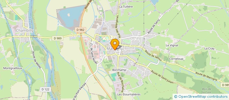 localisation de l'entreprise LE TI'GO  MARCIGNY