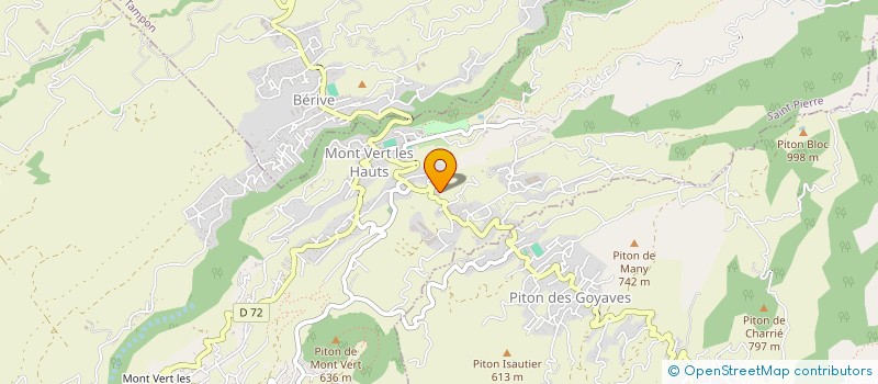 localisation de l'entreprise LE TI PAIN CREOLE à SAINT-PIERRE
