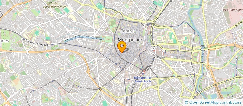 localisation de l'entreprise LE TIC-TAC  MONTPELLIER