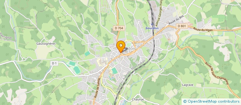 localisation de l'entreprise LE-TIERS-LIEU  GOURDON