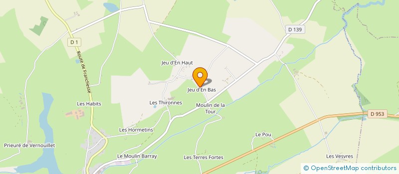 localisation de l'entreprise LE TIGRE AILE  BOURBON-L'ARCHAMBAULT