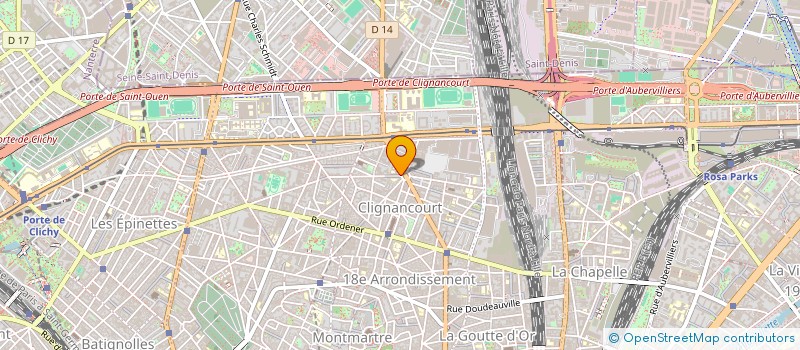 localisation de l'entreprise LE TIGRE ESTOPIC  PARIS