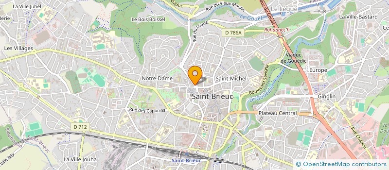 localisation de l'entreprise LE TIJUANA à SAINT-BRIEUC