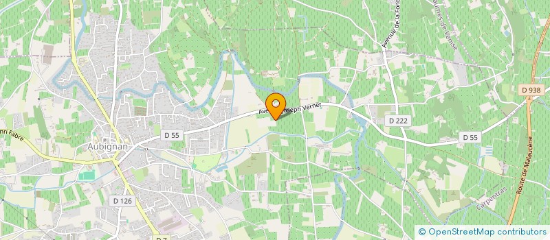 localisation de l'entreprise LE TILLEUL  AUBIGNAN