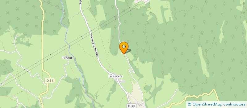 localisation de l'entreprise LE TILLEUL  HAUT VALROMEY