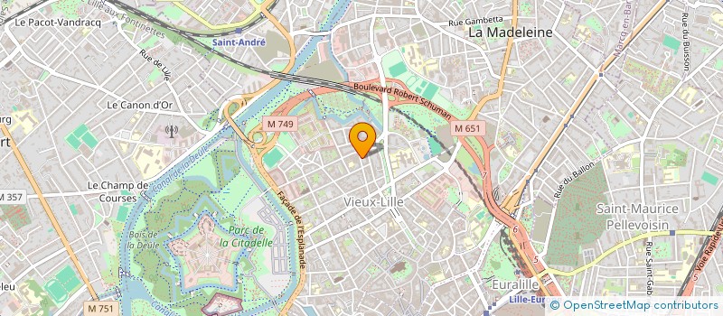 localisation de l'entreprise LE TILLEUL à LILLE