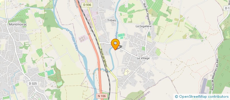 localisation de l'entreprise LE TILLEUL  SAINT-HILAIRE-DE-BRETHMAS