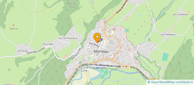 localisation de l'entreprise LE TILLEUL  LES FINS