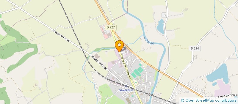 localisation de l'entreprise LE TILLEUL à SAVERDUN