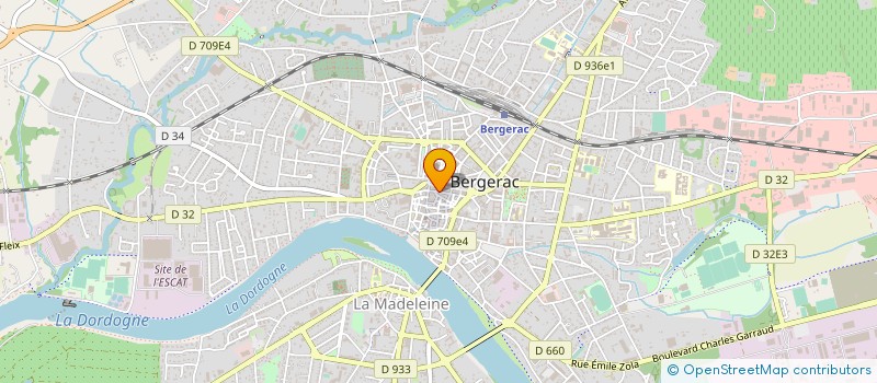 localisation de l'entreprise LE TILLEUL D'OR à BERGERAC