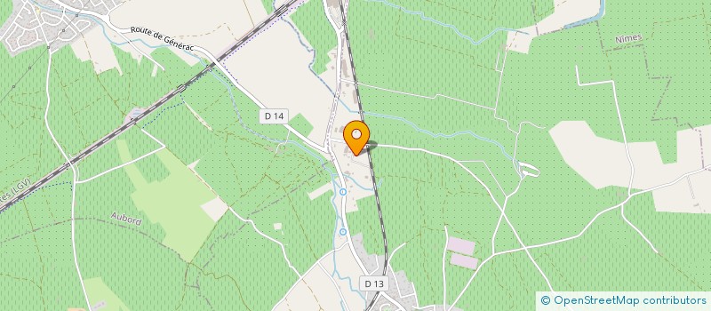 localisation de l'entreprise LE TILPON  GENERAC