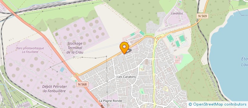 localisation de l'entreprise LE TIME  FOS-SUR-MER