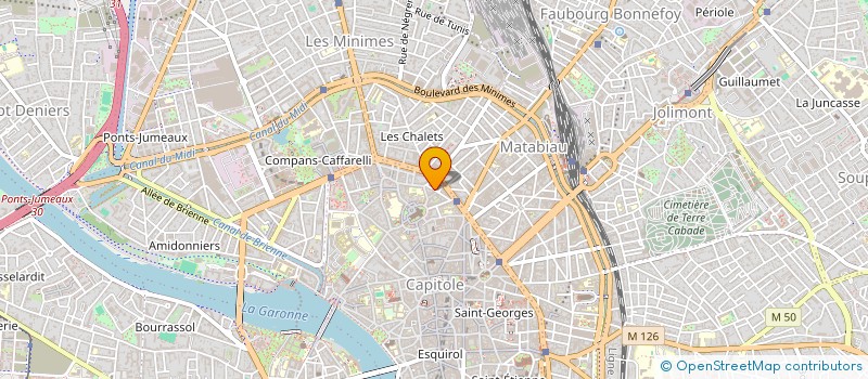 localisation de l'entreprise LE TIMIMOUN  TOULOUSE