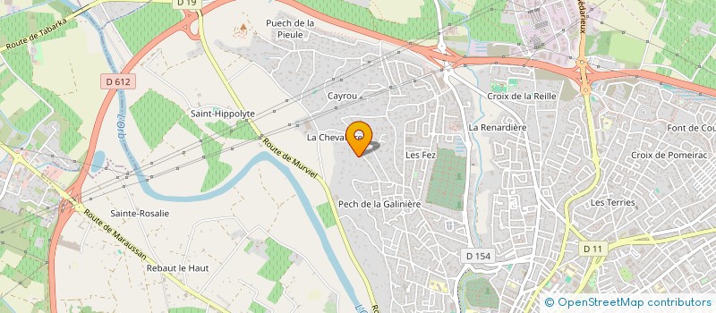 localisation de l'entreprise LE TIMMO à BEZIERS
