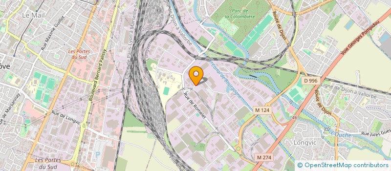 localisation de l'entreprise LE TINELAUDRA  LONGVIC