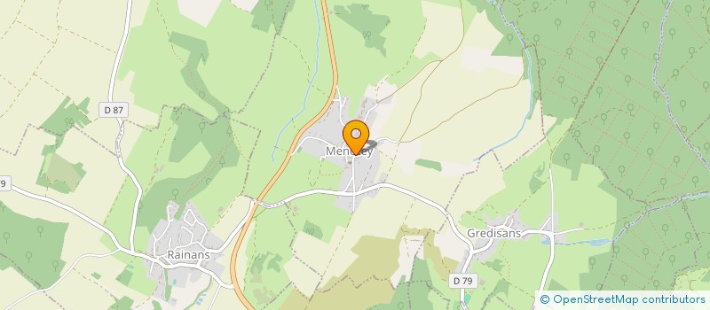 localisation de l'entreprise LE TIPI DES COPAINS  MENOTEY