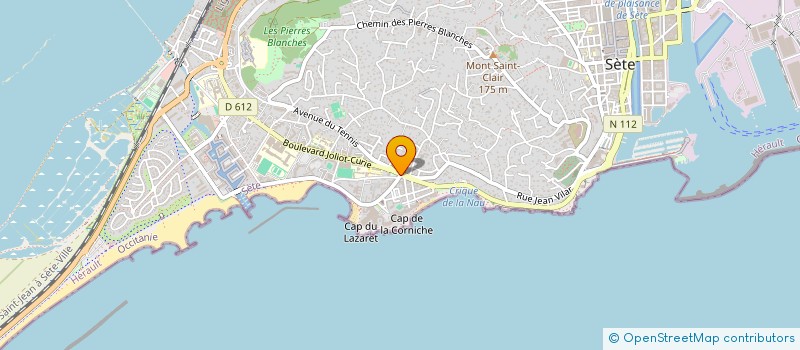 localisation de l'entreprise LE TIR BOUCHON à SETE
