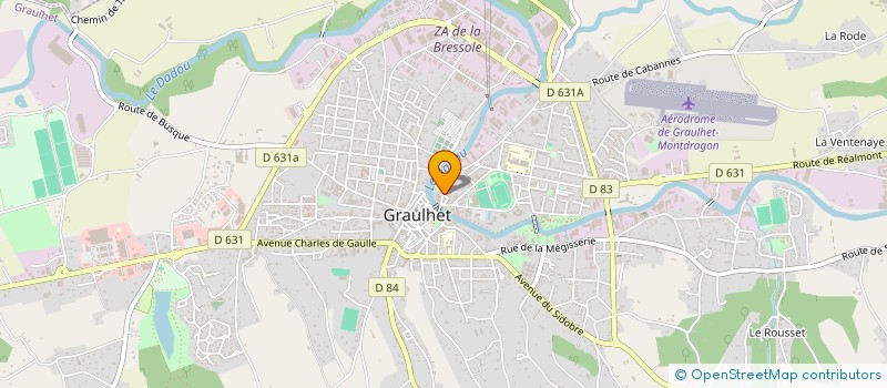 localisation de l'entreprise LE TIRCHAILLE  GRAULHET