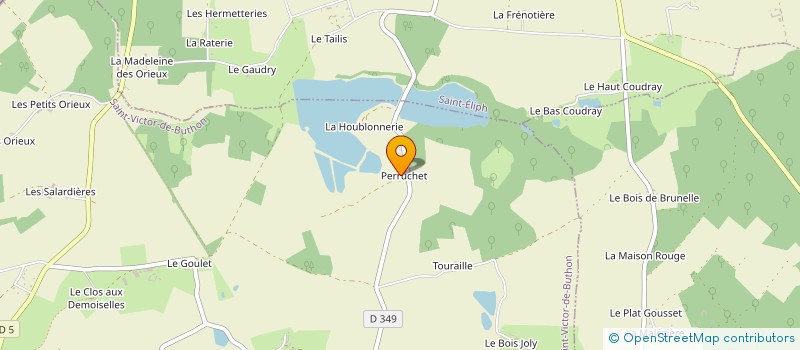localisation de l'entreprise LE TIRE-BOUCHON à SAINT-VICTOR-DE-BUTHON