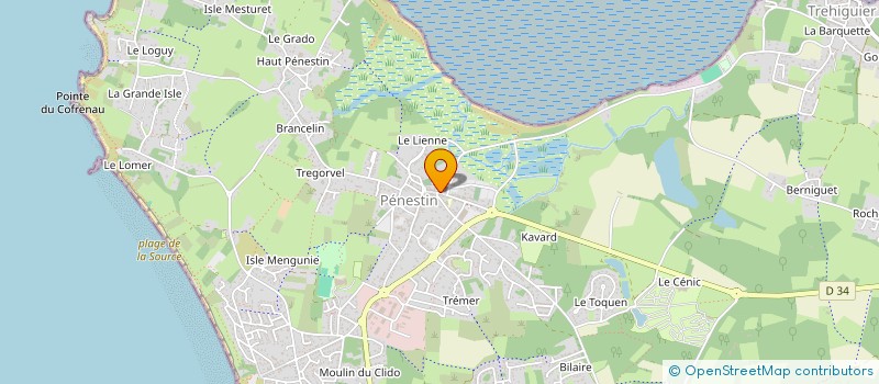 localisation de l'entreprise LE TIRE-BOUCHON  PENESTIN