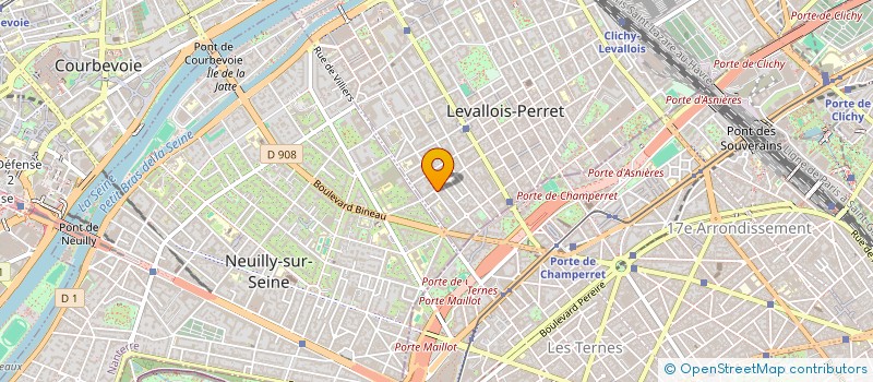 localisation de l'entreprise LE TIRE BOUCHON à LEVALLOIS-PERRET