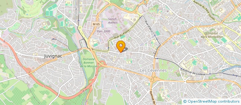 localisation de l'entreprise LE TIRE BOUCHON à MONTPELLIER