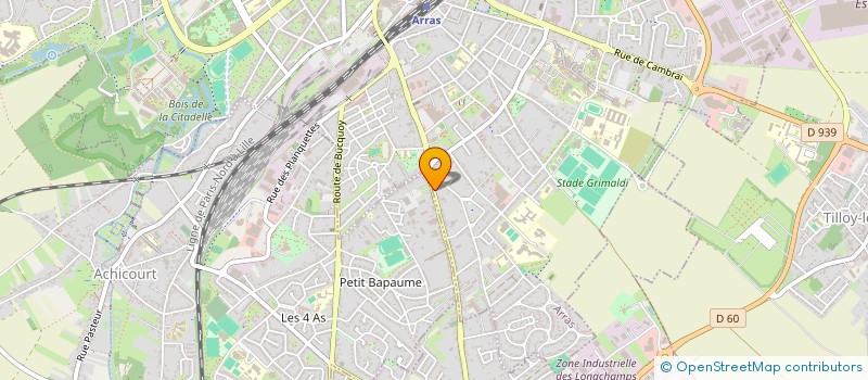 localisation de l'entreprise LE TIROIR DES MERVEILLES à ARRAS