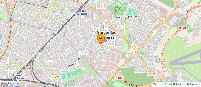 localisation de l'entreprise LE TISSU DE LA MEMOIRE à GARGES-LES-GONESSE