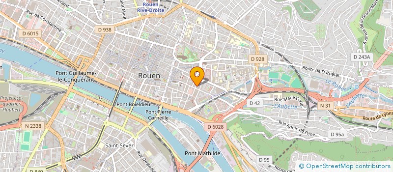 localisation de l'entreprise LE TITEP à ROUEN