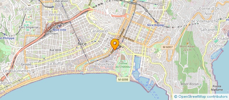localisation de l'entreprise LE TIVOLI à NICE