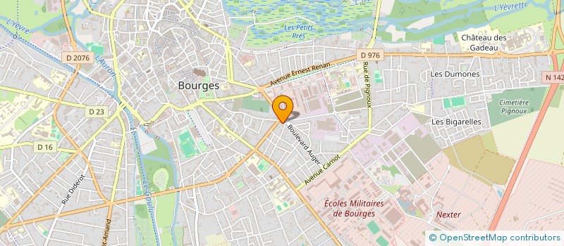 localisation de l'entreprise LE TIVOLI à BOURGES