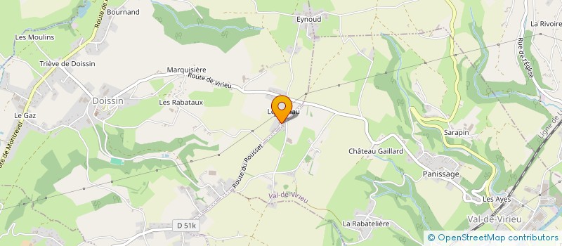 localisation de l'entreprise LE TIYEUL  DOISSIN