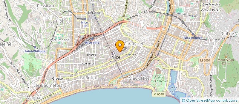 localisation de l'entreprise LE TOIT  NICE