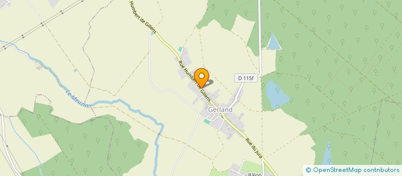 localisation de l'entreprise LE TOIT NUITON  ARCENANT