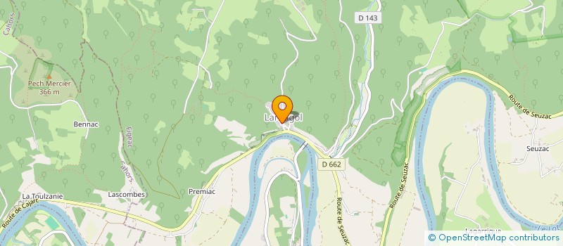 localisation de l'entreprise LE TONKIN  MONTBRUN