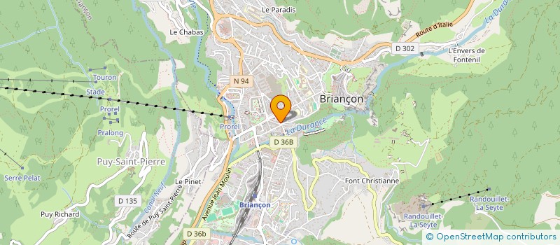 localisation de l'entreprise LE TONNEAU à BRIANCON