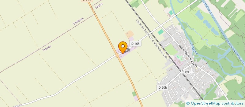 localisation de l'entreprise LE TOP  PAYNS