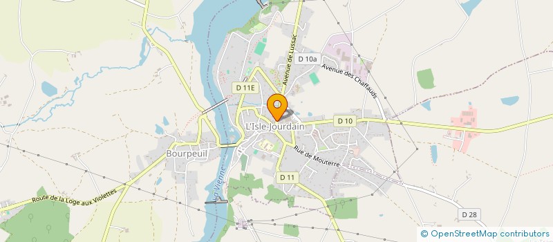 localisation de l'entreprise LE TOPLAN à L'ISLE-JOURDAIN