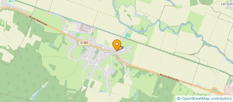 localisation de l'entreprise LE TORMAGAL  SOUVANS