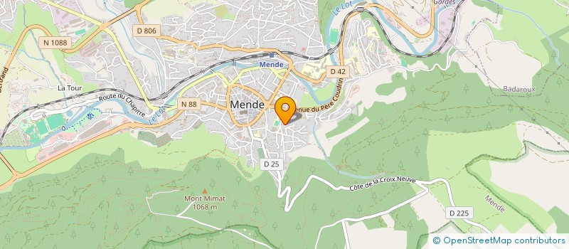 localisation de l'entreprise LE TORRENT  MENDE