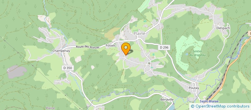 localisation de l'entreprise LE TORTILLARD DES MOUGEOLLES  PLAINE