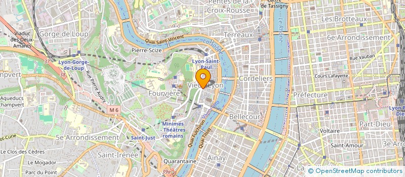 localisation de l'entreprise LE TOUAREG à LYON