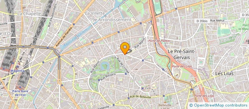 localisation de l'entreprise LE TOUAREG CATERING à PARIS