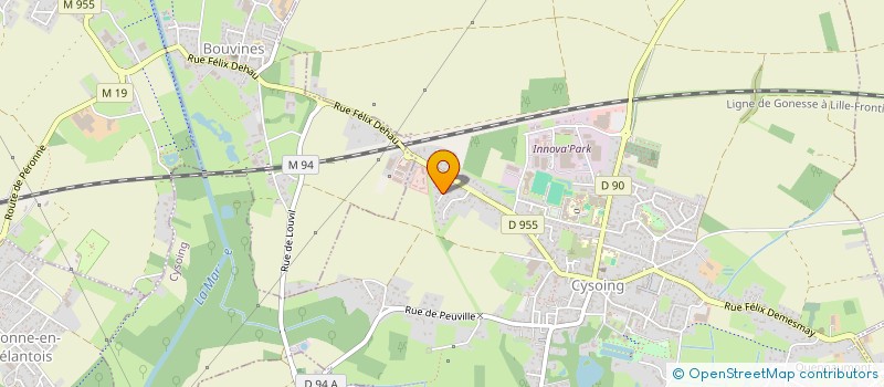 localisation de l'entreprise LE TOUCAN PISTACHE  CYSOING