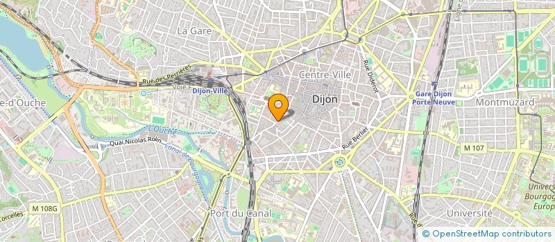 localisation de l'entreprise LE TOUCAN TAXI  DIJON